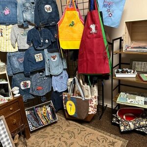 Colorful Kids Apron Set